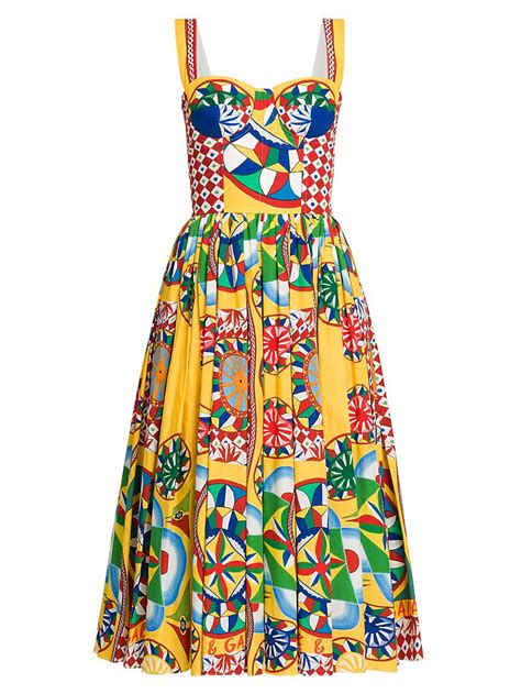 dolce gabbana carretto dress|Carretto .